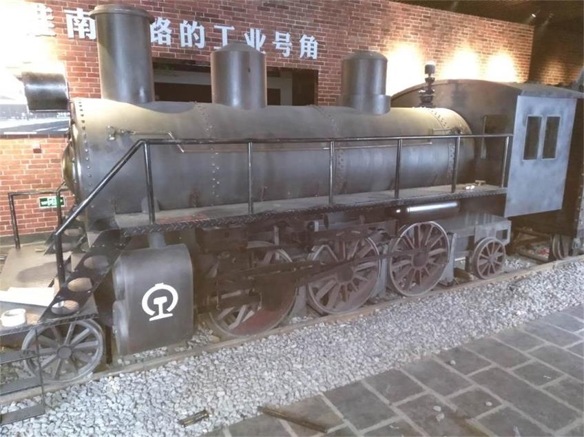 丰都县蒸汽火车模型